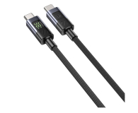 Unitek Przewód USB-C PD 60W  z wyświetlaczem 2m z oplotem - 1455227 - zdjęcie 2